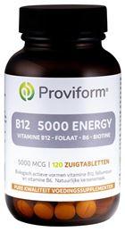 Proviform Vitamine B12 5000mg energy 120 Zuigtabletten