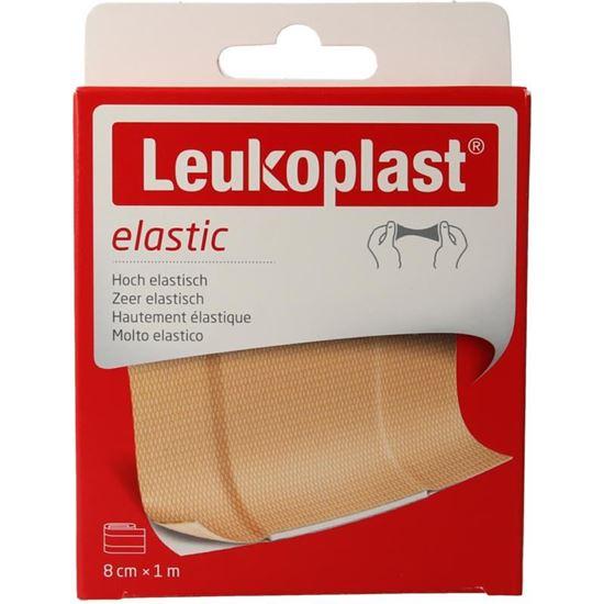 Leukoplast Pleister elastic 1m x 8 cm 1 Rol