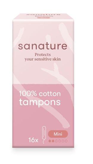 Sanature Tampons mini 16 Stuks