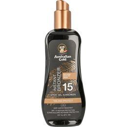 Australian Gold Spray gel met bronzer SPF15 237 Milliliter