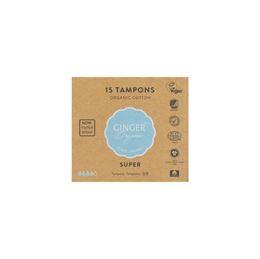 Ginger Organic Tampon super 15 Stuks