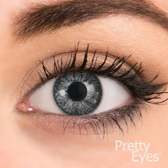 Pretty Eyes Pretty eyes 1 dag lenzen parelgrijs 2 Stuks