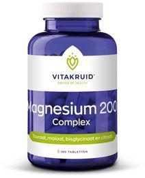 Vitakruid Magnesium 200 complex 180 Tabletten