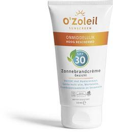 O'Zoleil Zonnebrandcreme gezicht SPF30 50 Milliliter