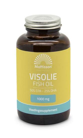 Mattisson Omega 3 visolie 50/25 1000mg 60 Tabletten