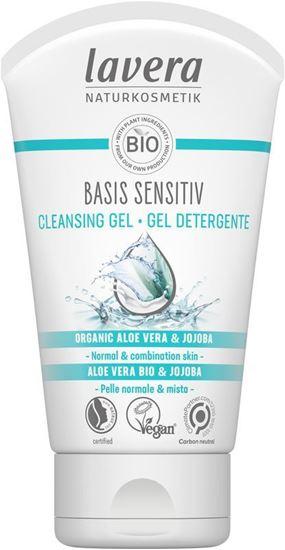 Lavera Basis sensitiv cleansing gel EN-IT 125 Milliliter