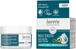 Lavera Basis Q10 night cream EN-IT 50 Milliliter