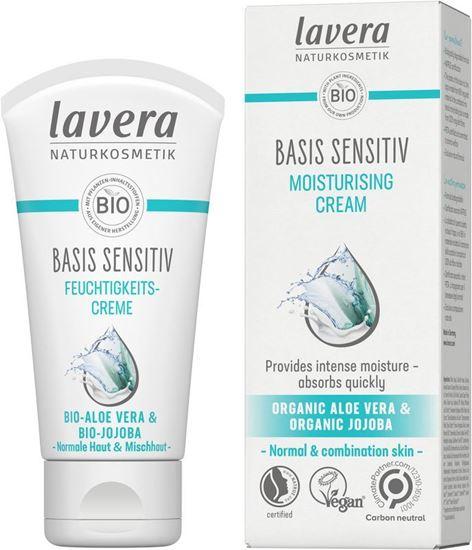 Lavera Basis sensitiv moisturising cream EN-IT 50 Milliliter