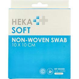 Hekasoft Non woven kompres 10 x 10 8-laags 10 Stuks