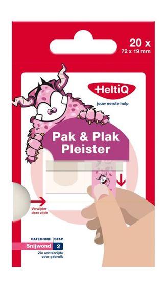 Heltiq Pak & plak roze 20 Stuks