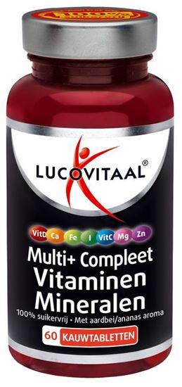 Lucovitaal Multi vitaminen & mineralen kauwtablet 60 Tabletten