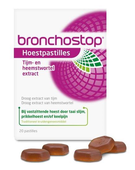 Bronchostop Hoestpastille tijm heemst 20 Stuks