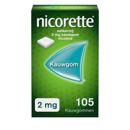 Nicorette kauwgom 2mg Classic 105st