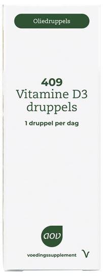 AOV 409 Vitamine D3 druppels 25 mcg