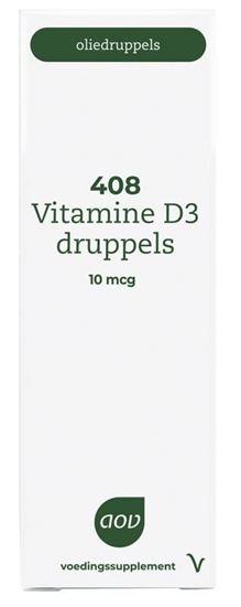 AOV 408 Vitamine D3 druppels 10 mcg