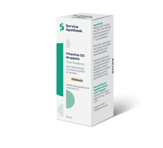 Service Apotheek Vitamine D3 oliebasis 25 Milliliter