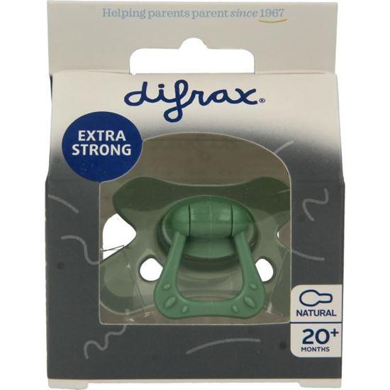 Difrax Fopspeen natural 20+ animal 1 Stuks