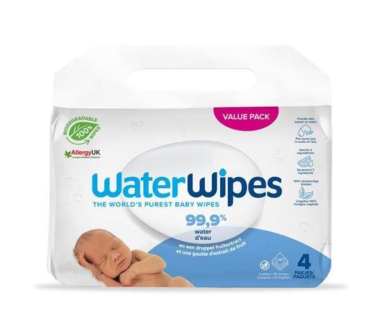 Waterwipes Babydoekjes 4-pak 240 Stuks