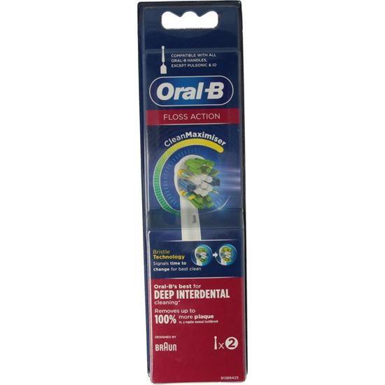 Oral B Opzetborstel flossaction 2 Stuks