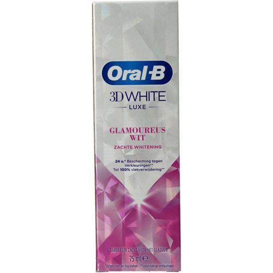 Oral B Tandpasta 3D white luxe glamorous white 75 Milliliter