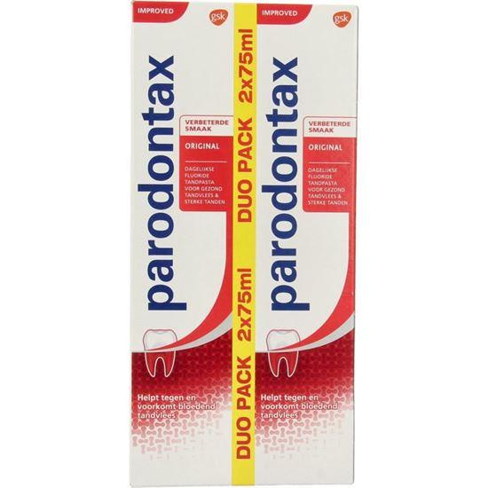 Parodontax Tandpasta fluoride original 2 Stuks