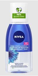 Nivea Visage double effect oogmake up remover 125 Milliliter