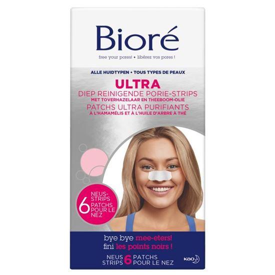 Biore Ultra diep reinigende strips 6 Stuks