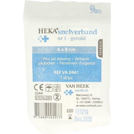 Heka Snelverband nr 1 6 x 8 cm steriel