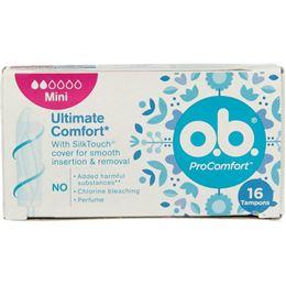 OB Tampons procomfort mini 16 Stuks