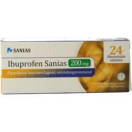 Sanias Ibuprofen 200 mg 24 Stuks