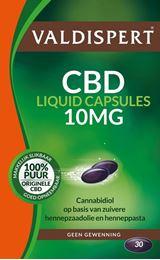 Valdispert CBD 10 mg liquid caps 30 Stuks