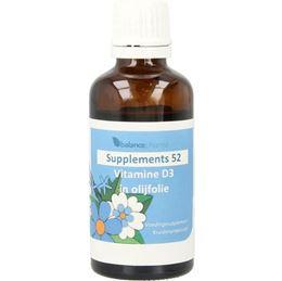 Supplements Vitamine D3 met olijfolie 50 Milliliter