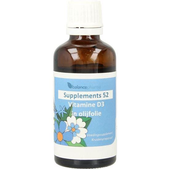 Supplements Vitamine D3 met olijfolie 50 Milliliter