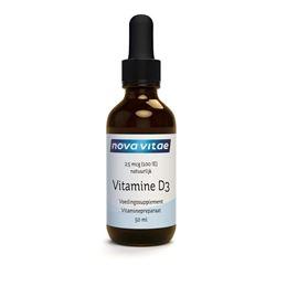 Nova Vitae Vitamine D3 100 IE druppel 50 Milliliter