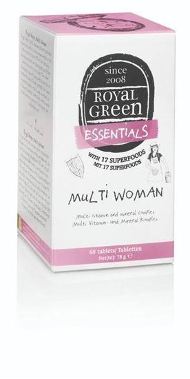 Royal Green Multi woman