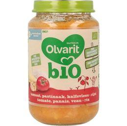 Olvarit Tomaat pastinaak kalf rijst bio 8M21 bio 200 Gram