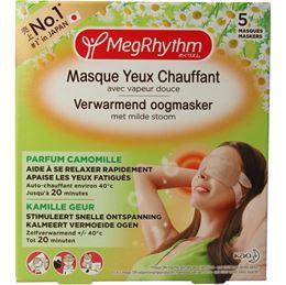 Megrhythm Warm oogmasker kamille 5 Stuks