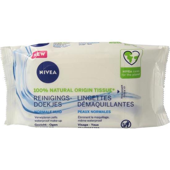 Nivea Verfrissende doekjes normale/gemengde huid 25 Stuks