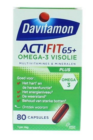 Davitamon Actifit 65+ omega 3 80 Capsules