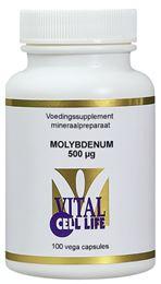 Vital Cell Life Molybdenum 500 mcg 100 Capsules