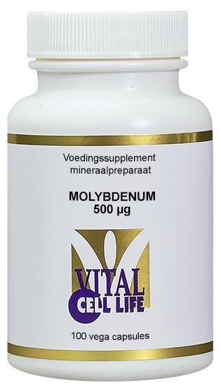 Vital Cell Life Molybdenum 500 mcg 100 Capsules