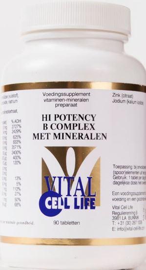 Vital Cell Life Hi potency B complex & mineralen 90 Tabletten