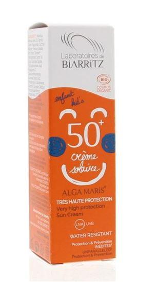 Algamaris Baby/kinder zonnebrand bio SPF50+ 50 Milliliter