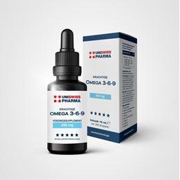 Uniswiss Omega 3-6-9 (wateroplosbaar) 10 Milliliter