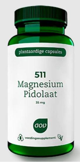 AOV 511 Magnesium pidolaat 90 Vegetarische capsules