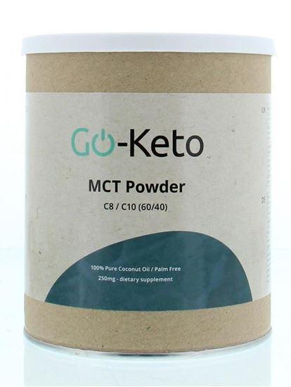 Go-Keto MCT poeder naturel premium vegan 250 Gram