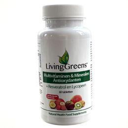 Livinggreens Multi vitaminen & mineralen antioxidant 60 Tabletten