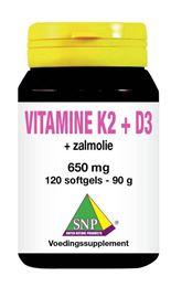 SNP Vitamine K2 D3 zalmolie 120 Capsules