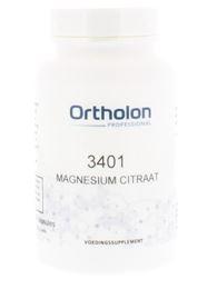 Ortholon Pro Magnesium citraat 120 Vegetarische capsules