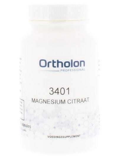 Ortholon Pro Magnesium citraat 120 Vegetarische capsules